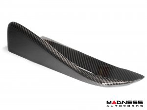 Alfa Romeo Giulia Side Skirt Flaps - Carbon Fiber - Stile Italia Alfa Romeo Giulia Side Skirt Flaps - Carbon Fiber - Stile Italia